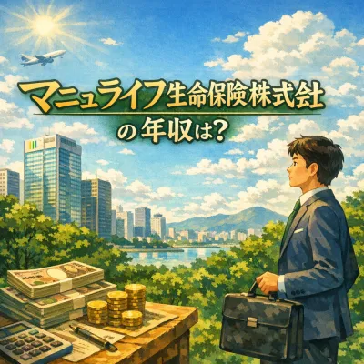 マニュライフ生命保険株式会社の年収は？