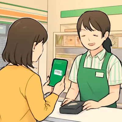 line pay コンビニ