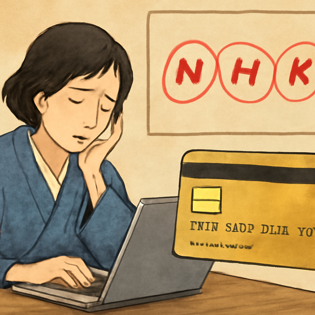 nhk受信料 クレジットカード変更