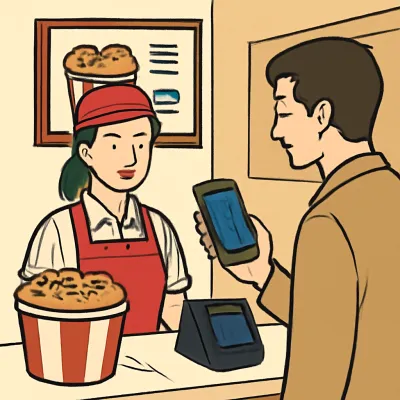 ケンタッキーフライドチキンの支払い方法は？キャッシュレスは使えるの？