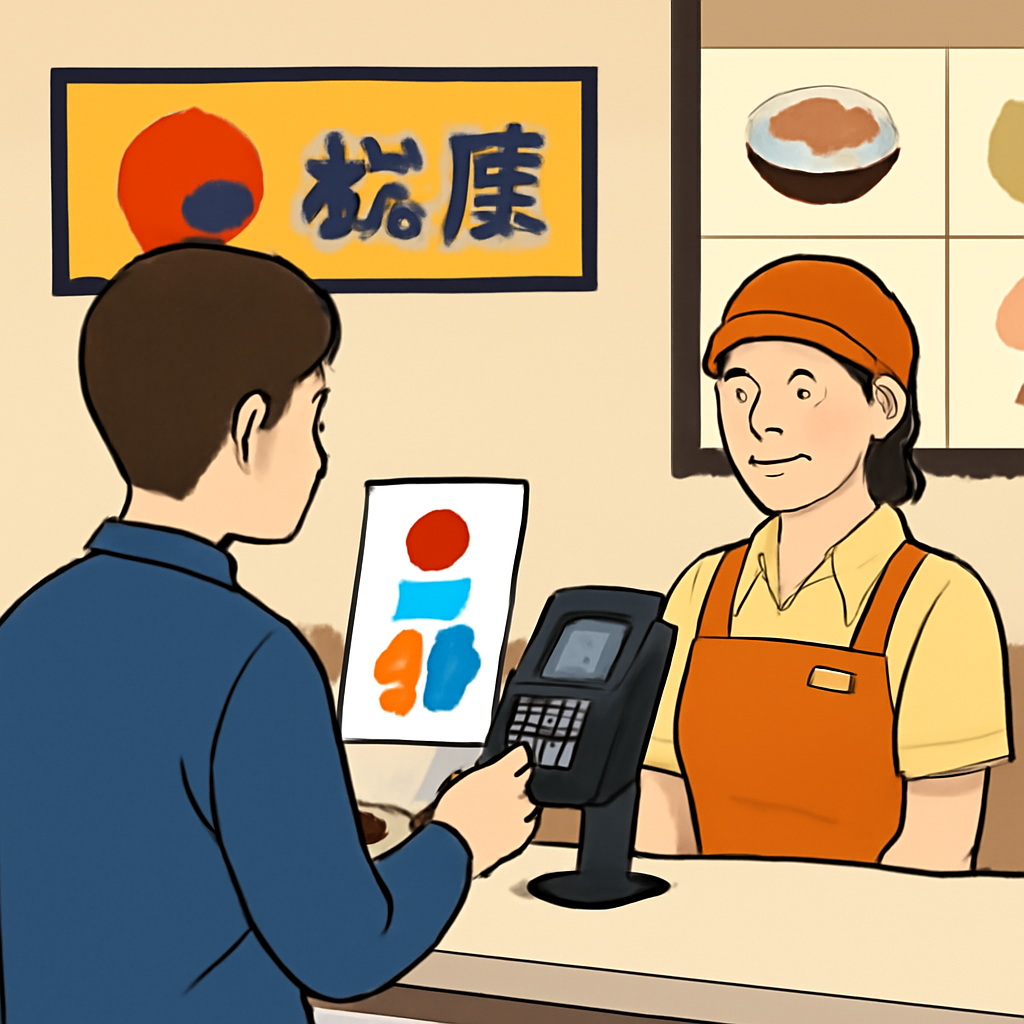 松屋の支払い方法は?キャッシュレスは使えるの?