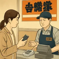 吉野家の支払い方法は？キャッシュレスは使えるの？