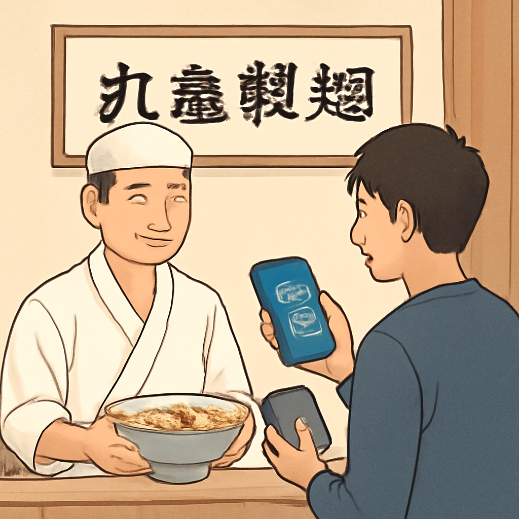 丸亀製麺の支払い方法は?キャッシュレスは使えるの?